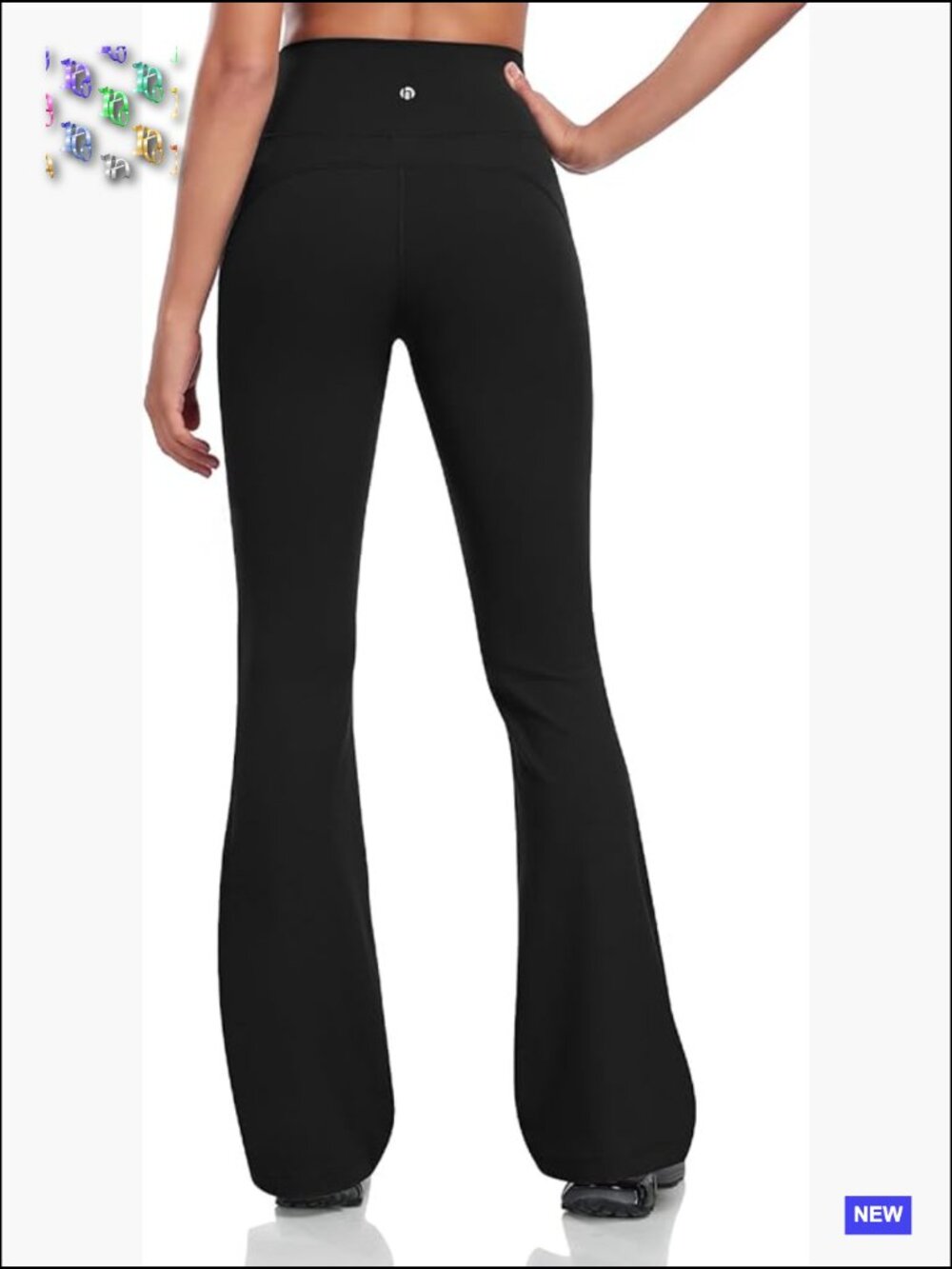 High Waisted Flare Leggings Tummy Control Wide Leg Bootcut Yoga Pants Lounge